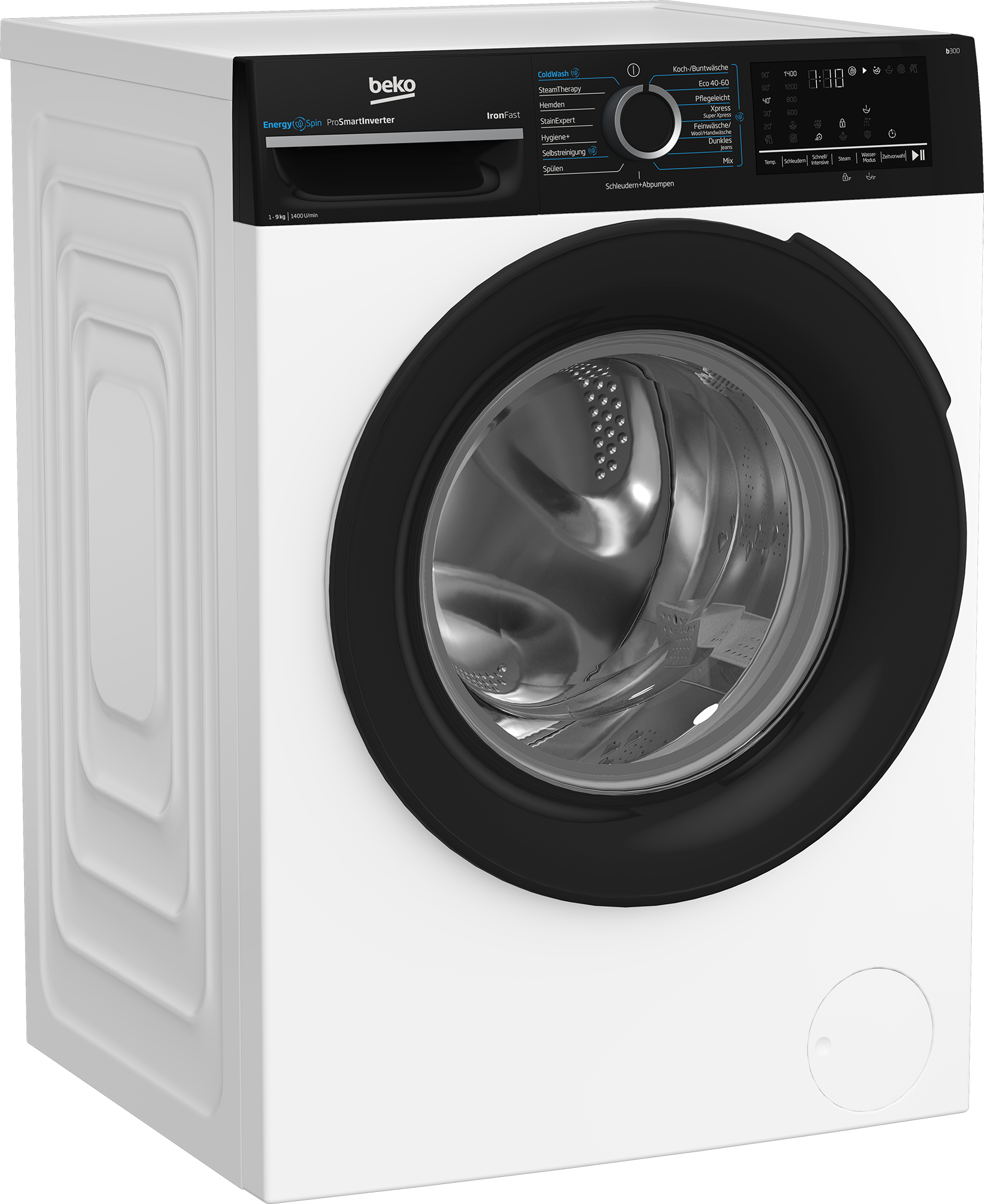 Beko BM3WFU4941W Elöltöltős Mosógép 9 Kg